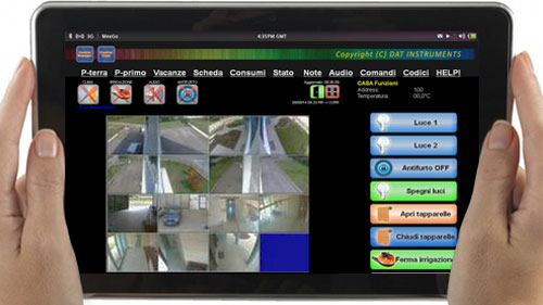 Control Casa, Control Manager, CTRL-Security, antifurto domotico, visualizzazione remota, videosorveglianza