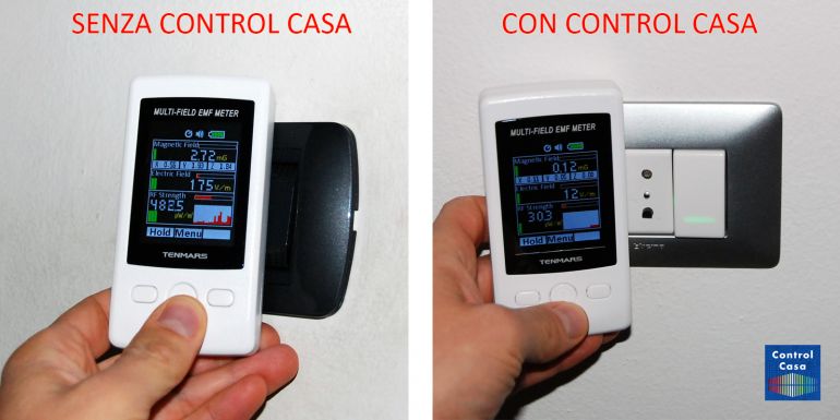 Control Casa, electrosmog electrical system switches, home automation, home automation system