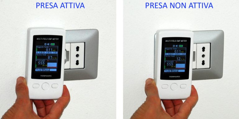 Control Casa, elettrosmog presa elettrica. onde elettromagnetiche, domotica, impianto domotico, impianto domotico Varese