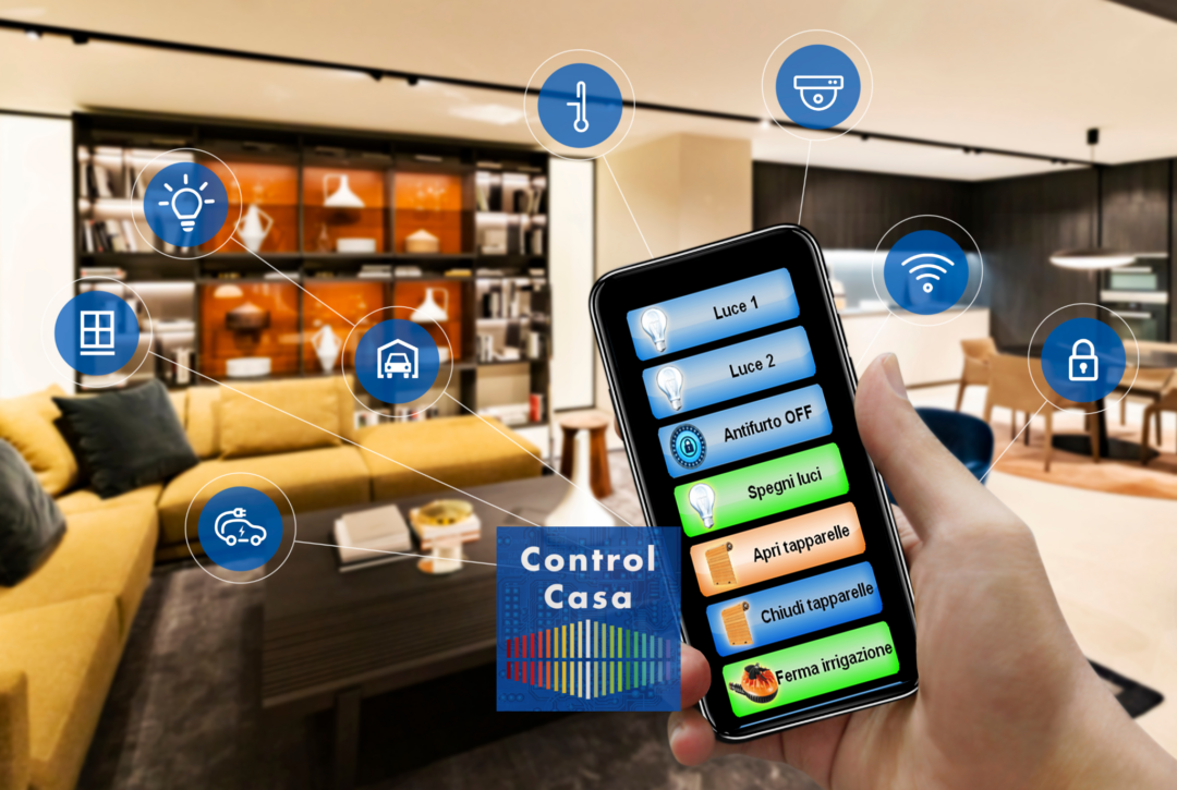 Control Casa, open your home with your mobile phone, functions