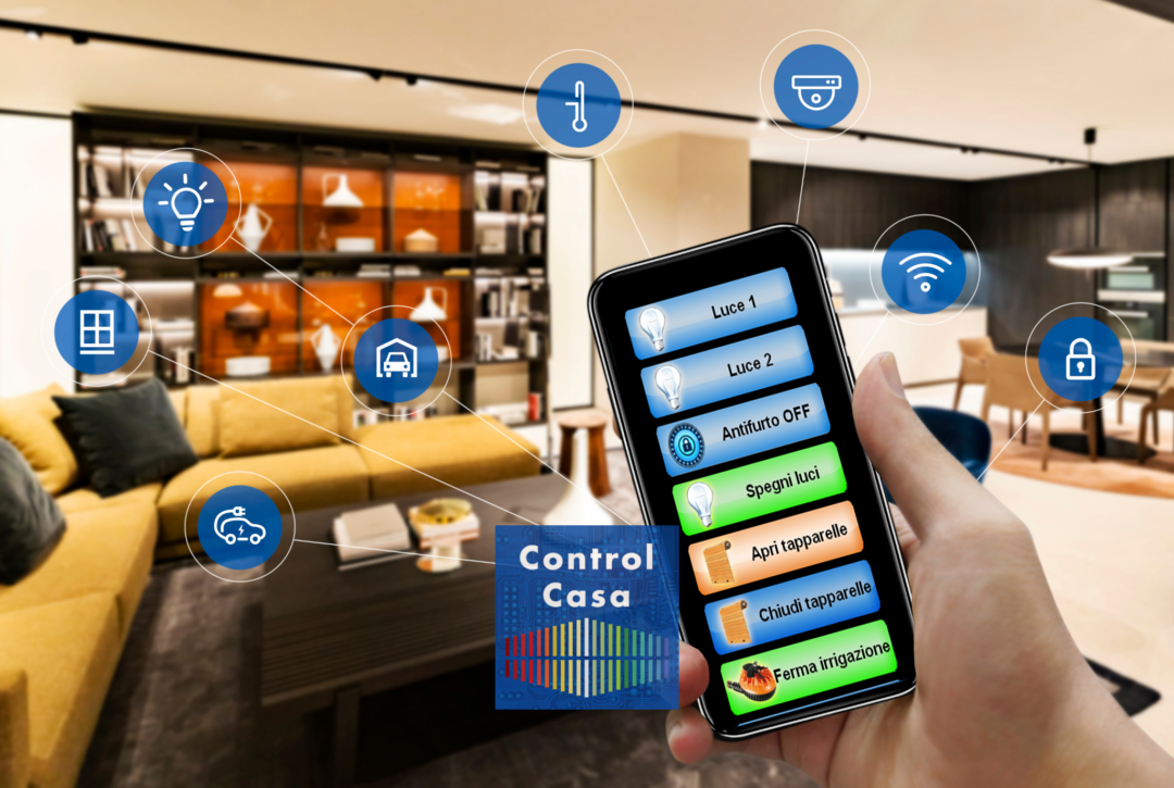 Control Casa, apri la tua casa con il tuo cellulare, funzioni